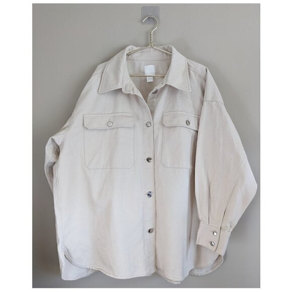 Old Navy Oversized Denim Shacket - Picture 3 of 4